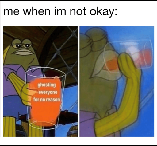 i like the people who dont question the late replies